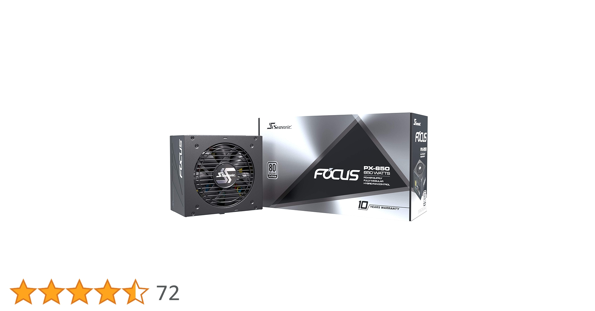 Amazon | Seasonic Focus PX-850 850W 80+ プラチナ フル Amazon | Seasonic Focus PX-850 850W 80+ プラチナ フル